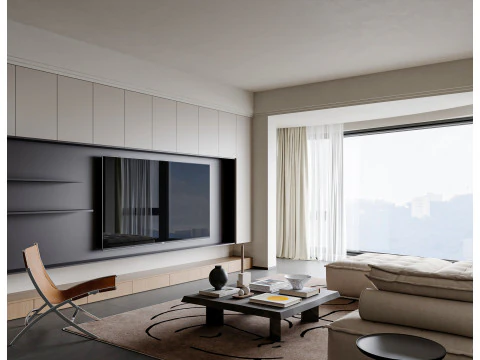 Living Room 49 3D Model