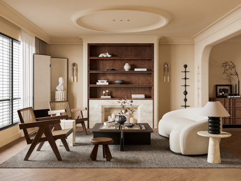 Living Room 50 3D Model