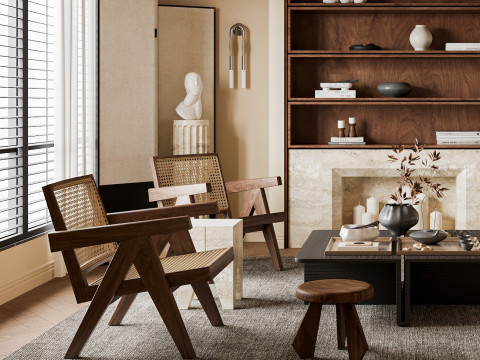 Living Room 50 3D Model