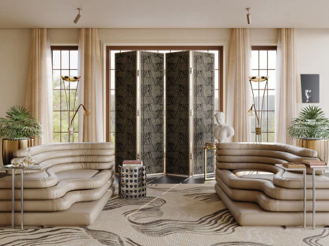 Sala de Estar 54 Modelo 3D