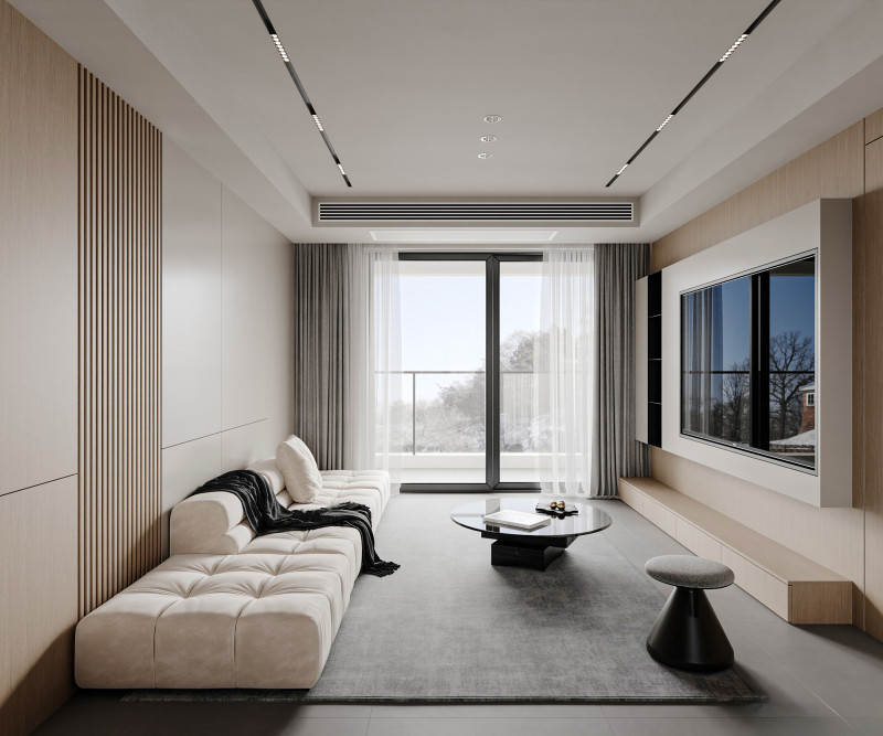 Living Room 62 3D Model .c4d .max .obj .3ds .fbx .stl .blend 