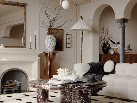 Living Room 66 3D Model