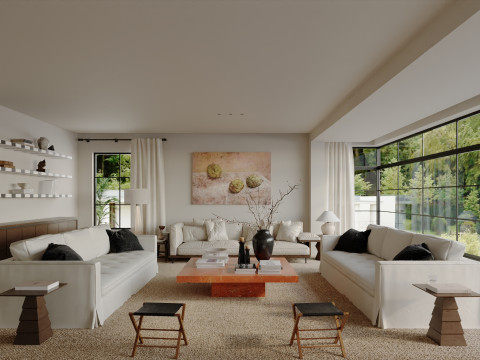 Living Room 67 3D Модель
