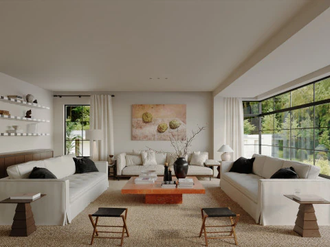 Oturma Odası 67 3D Model