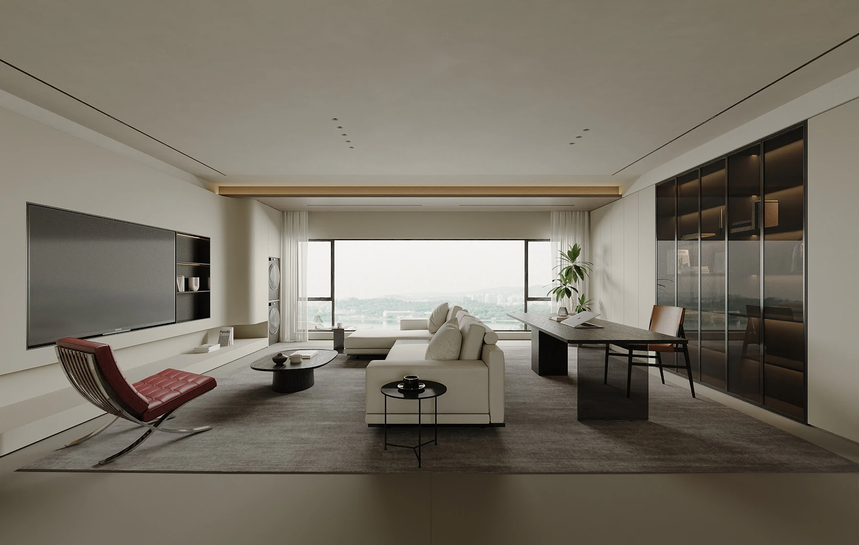 Living Room 69 3D Model .c4d .max .obj .3ds .fbx .stl .blend 