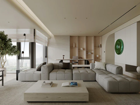 Oturma Odası 72 3D Model