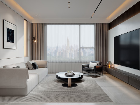 Living Room 73 3D Модель