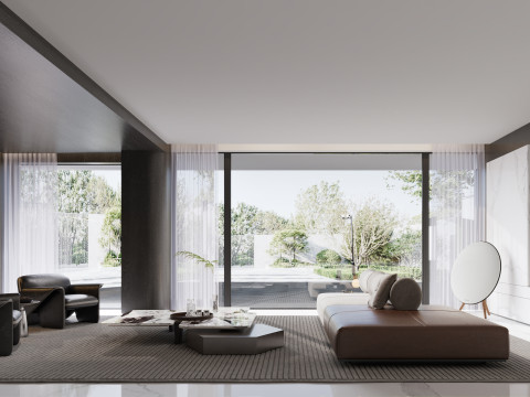 Living Room 74 Modello 3D