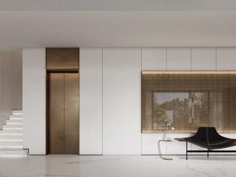 Living Room 74 3D Model