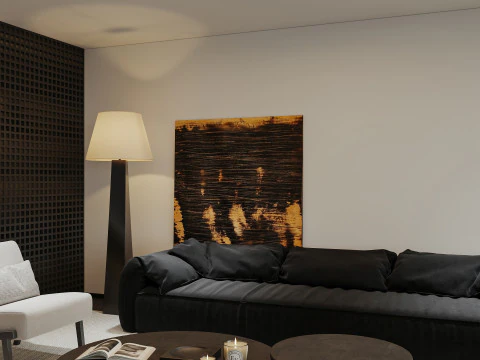 Living Room 76 3D Model