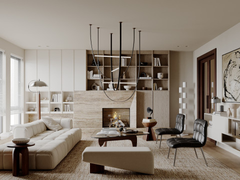 Living Room 77 3Dモデル