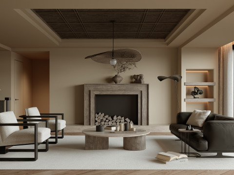 Living Room 78 3D 模型