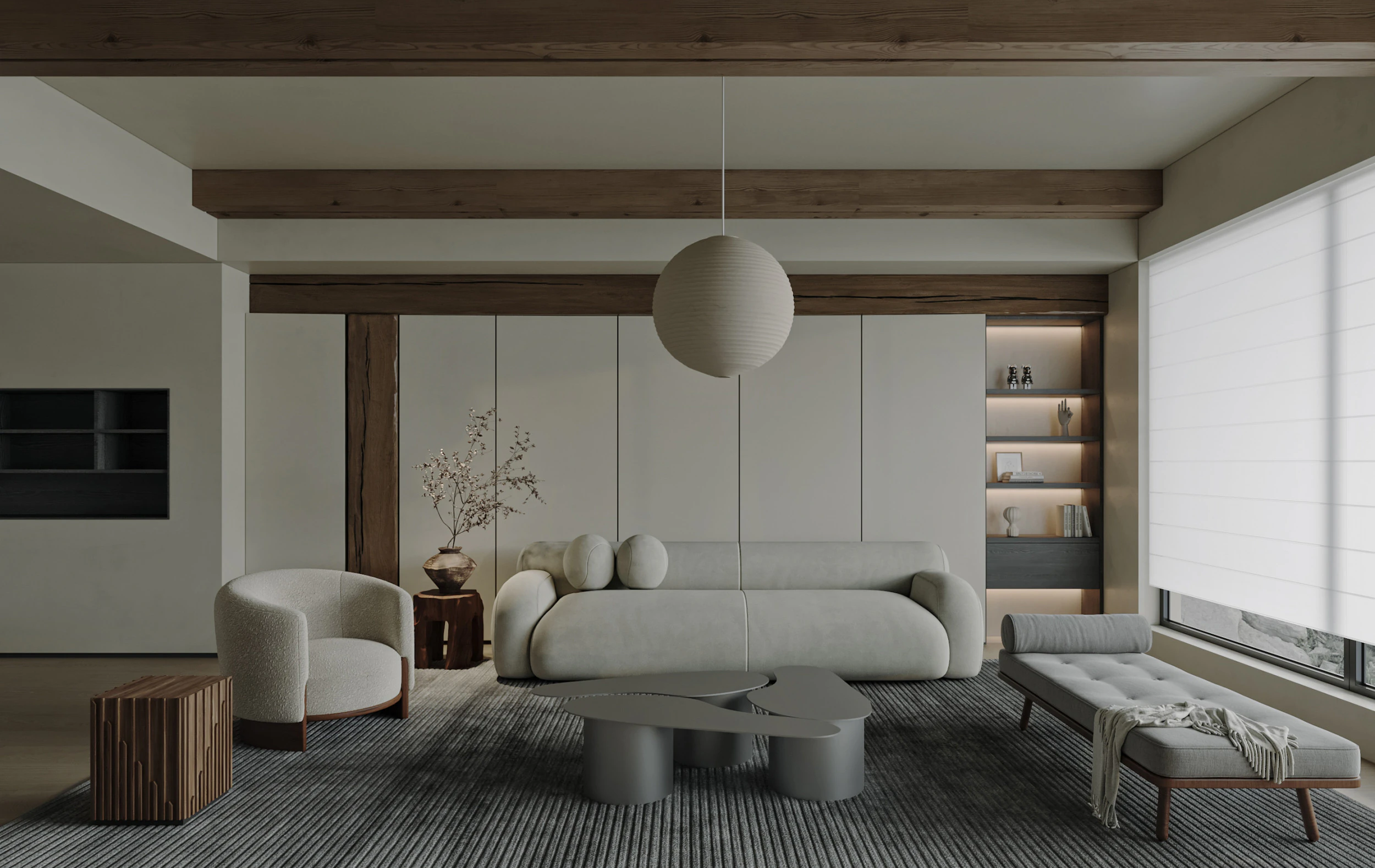 Living Room 79 3D Model .c4d .max .obj .3ds .fbx .stl .blend