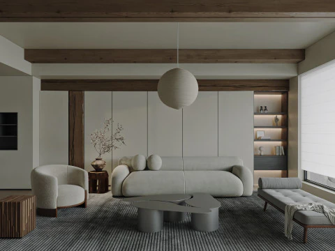 リビングルーム 79 3Dモデル