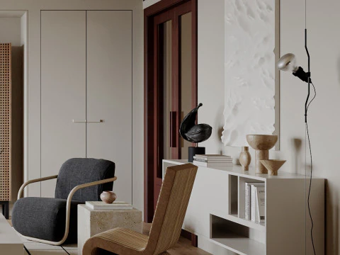 Living Room 81 3D Model