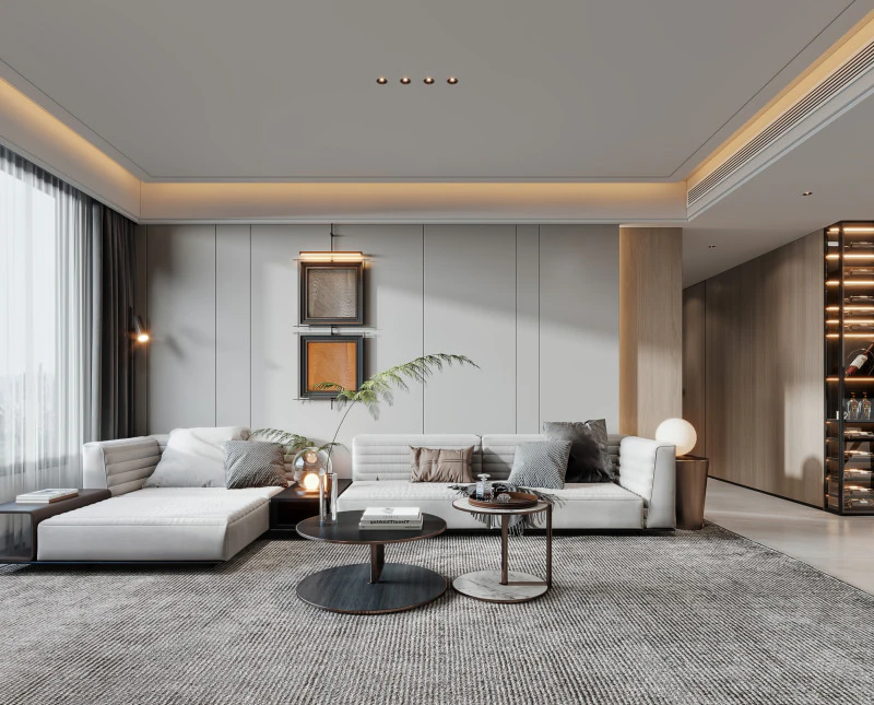 Sala de estar 84 Modelo 3D .c4d .max .obj .3ds .fbx .stl .blend 