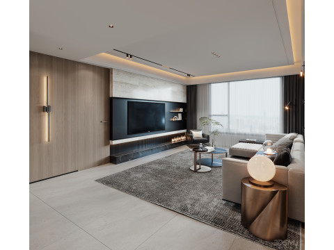 Living Room 84 3Dモデル