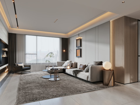 Living Room 84 3Dモデル