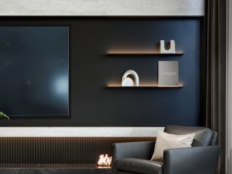 Living Room 84 3Dモデル