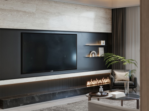 Living Room 84 3Dモデル