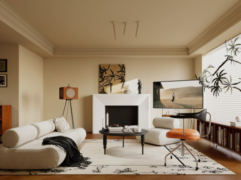 Living Room 86 3D Модель