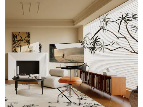 Living Room 86 3D Model