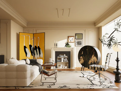 Oturma Odası 87 3D Model