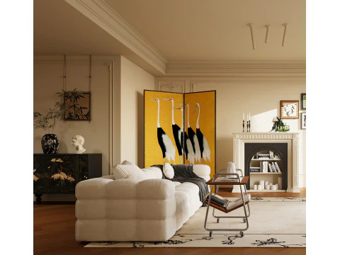 Living Room 87 3D Model