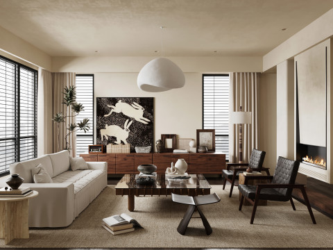 Living Room 88 3D Модель