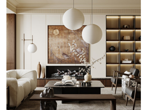 Living Room 89 Model 3D