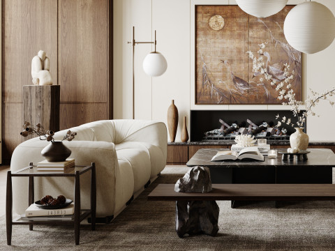 Living Room 89 Model 3D