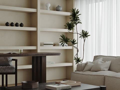 Living Room 90 3Dモデル