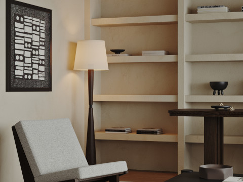 Living Room 90 3Dモデル