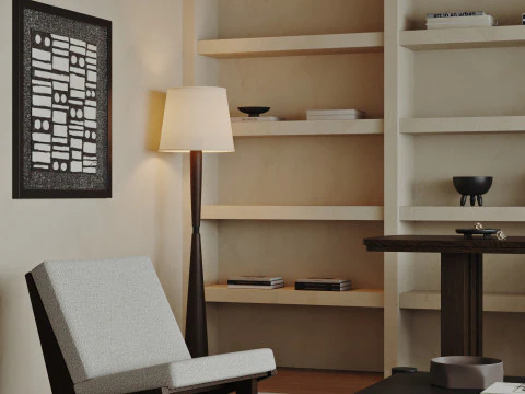 Living Room 90 3D Model