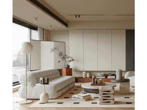 Living Room 94 3D Model