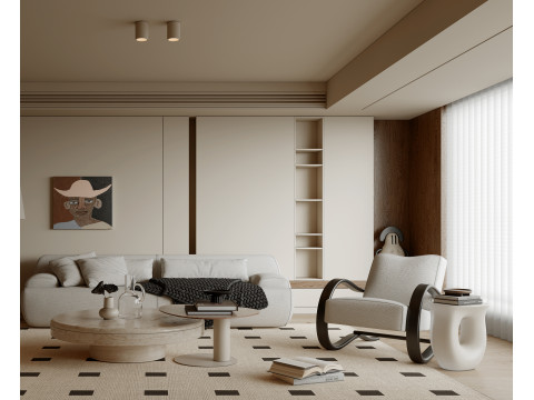 Living Room 96 3D Модель