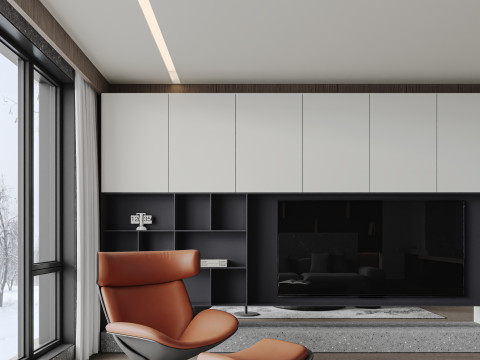 Living Room 98 Model 3D