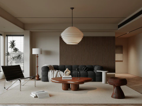 リビングルーム101 3Dモデル