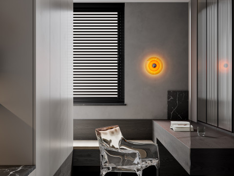 Living Room and Dining Room 102 3D-Modell