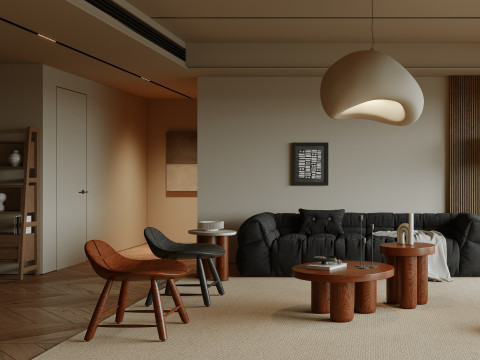 Living Room 103 3D Model