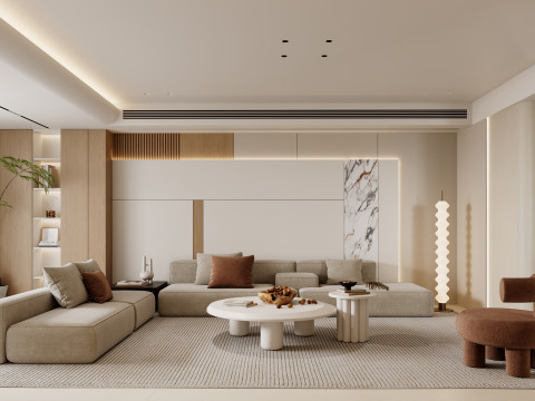 Living Room 104 3D Модель