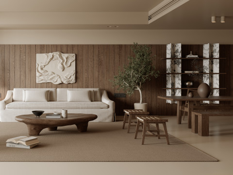 Living Room 107 Modèle 3D