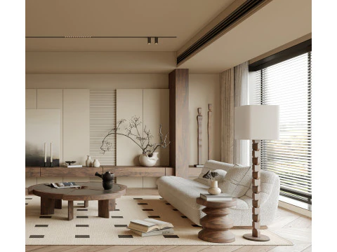 Living Room 109 3D Model