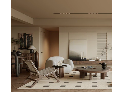 Living Room 109 3D Model