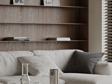 Living Room 110 3D Model