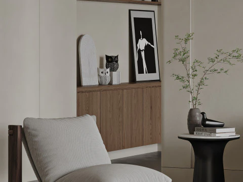 Living Room 110 3D Model
