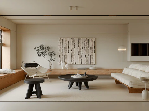 リビングルーム 111 3Dモデル