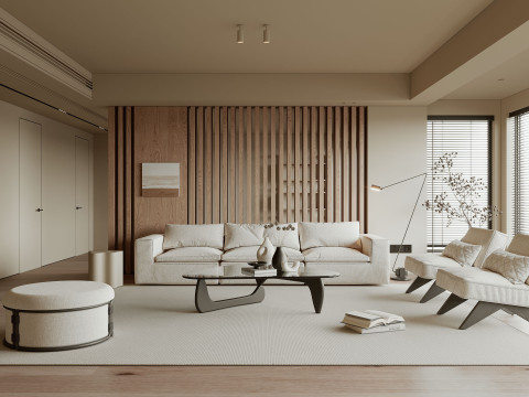 Living Room 113 3D Модель