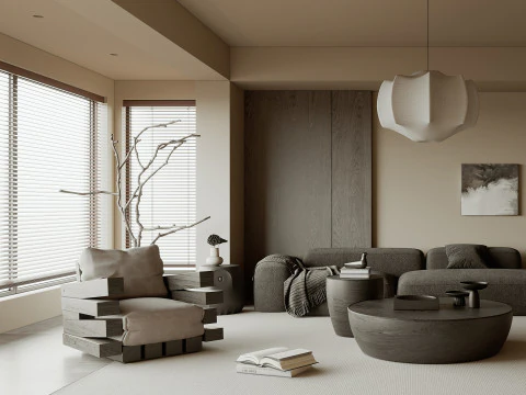 Living Room 114 3D Model