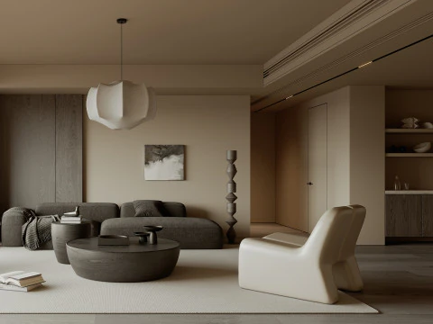 Living Room 114 3D Model
